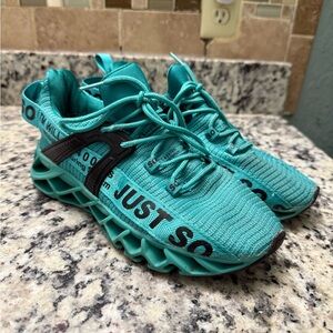 Just So So 3rd Generation Lake Blue/Black Women’s Running Shoes Size 8